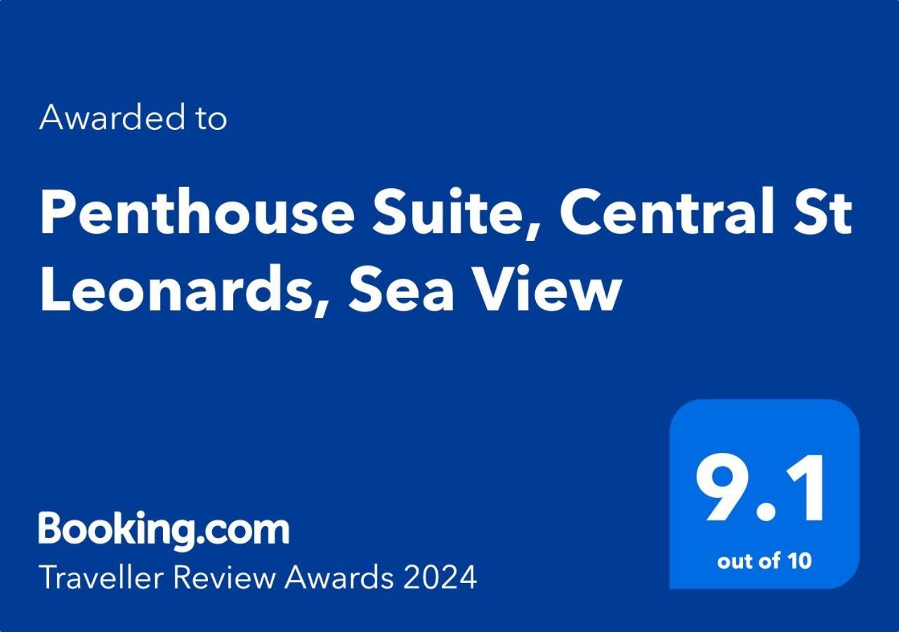 Penthouse Suite, Sea View, Close To Shops, Beach And Train St Leonards-on-Sea エクステリア 写真